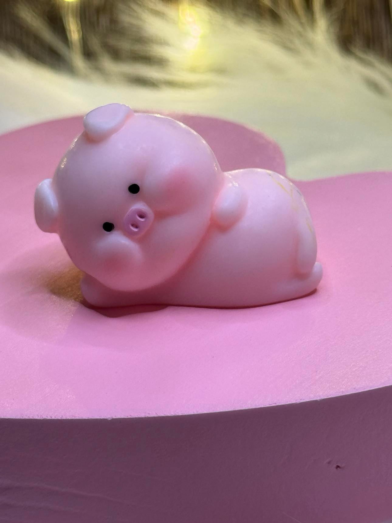This Little Piggie Acrylic Charm