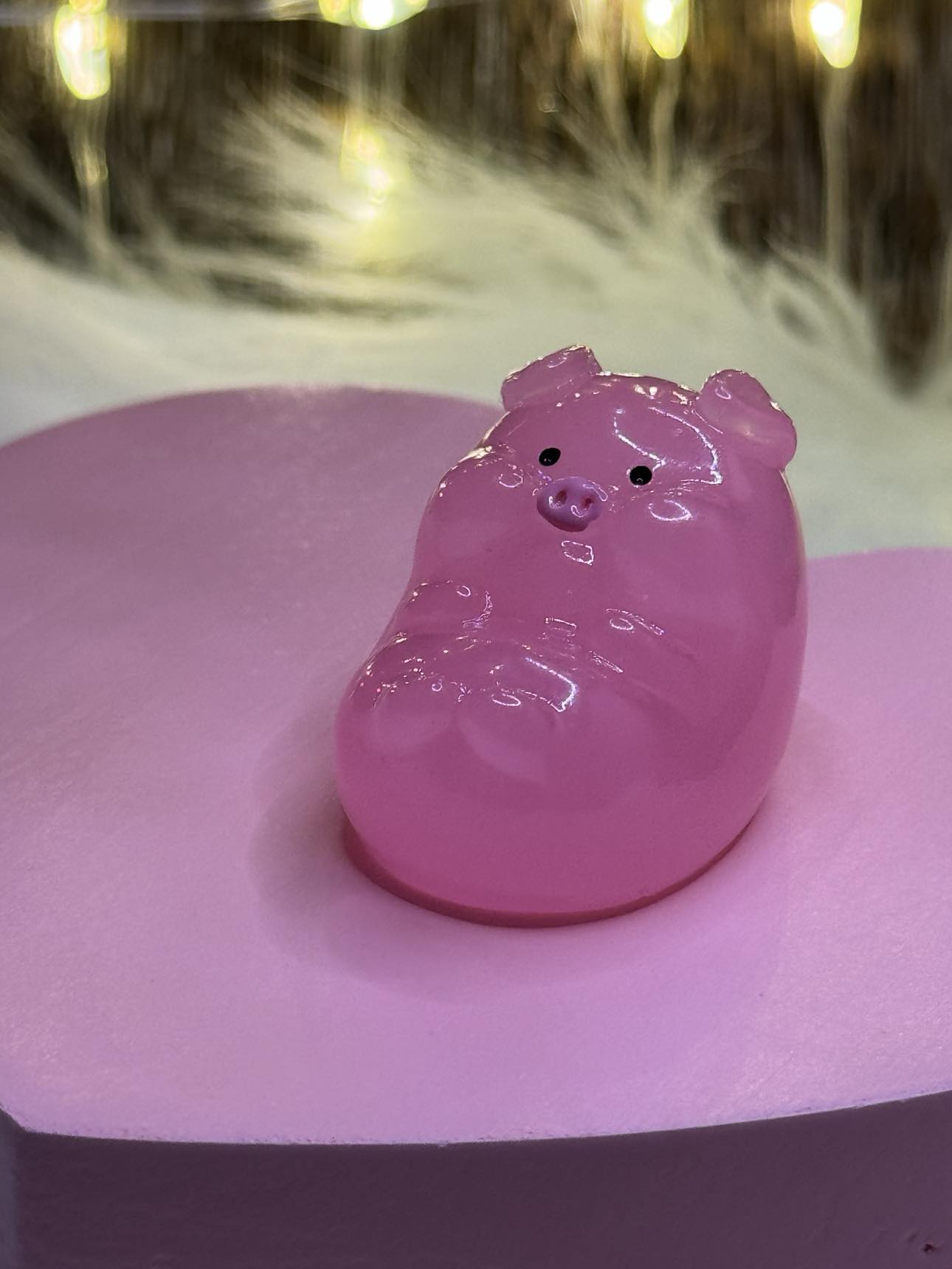 This Little Piggie Acrylic Charm