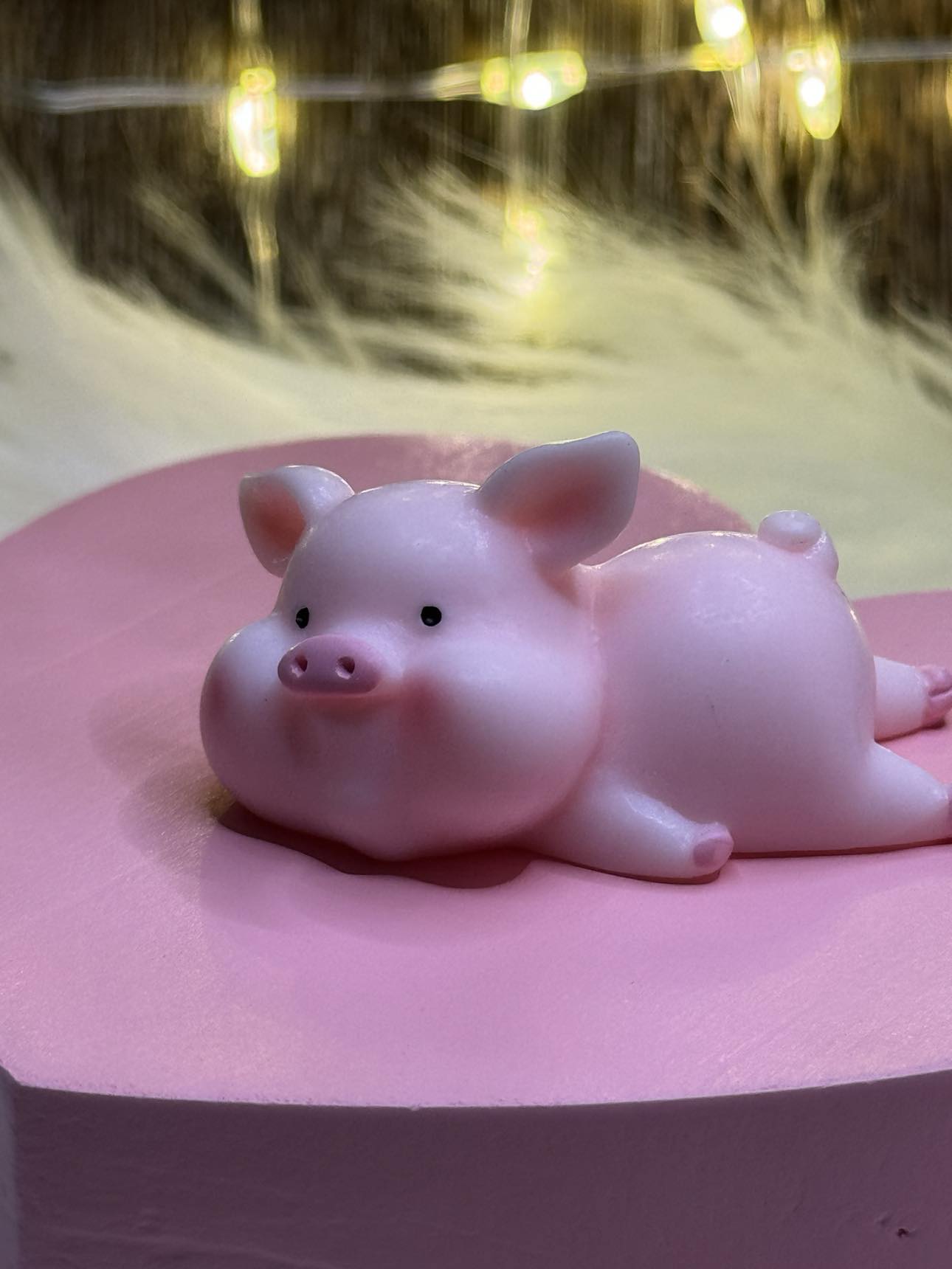 This Little Piggie Acrylic Charm