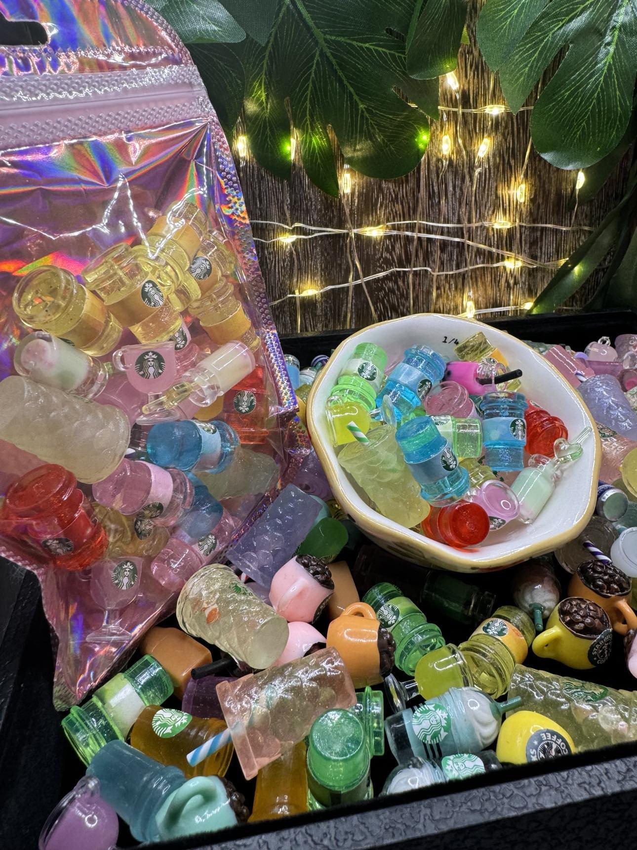 Starbucks Focal Bead Cups