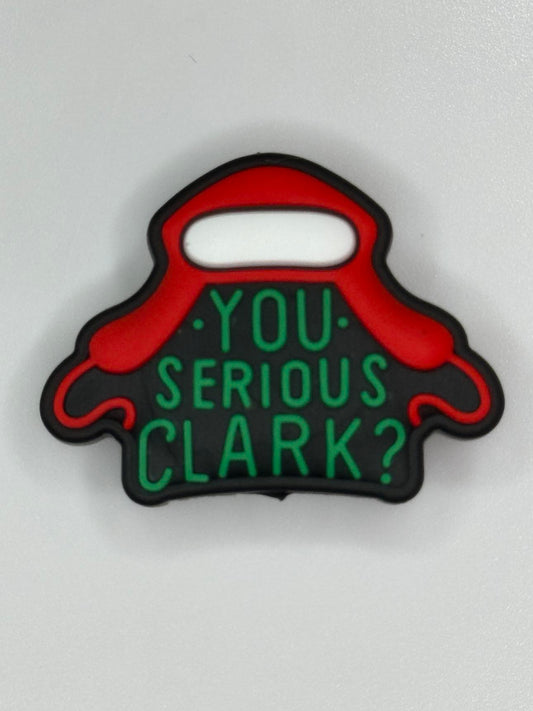 You Serious Clark Silicone Focal Bead