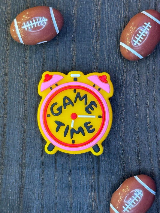 Game Time Silicone Focal Bead