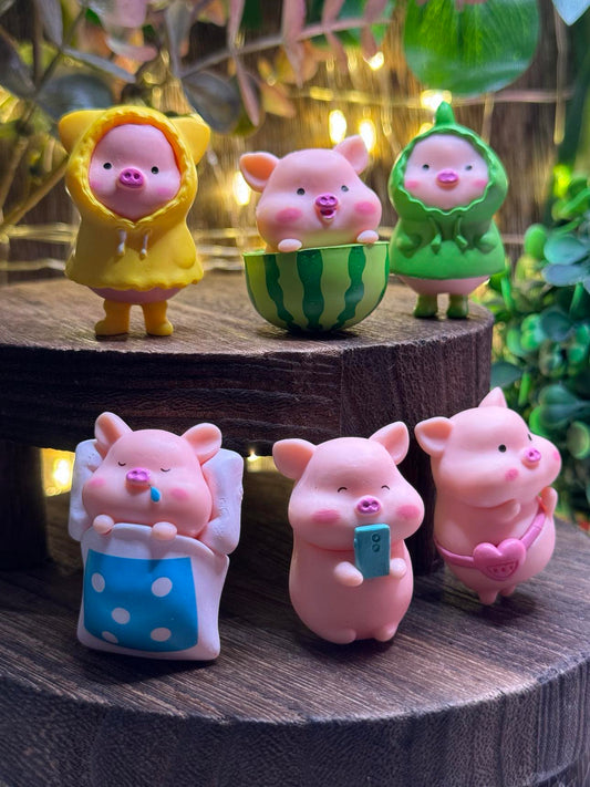Six Little Piggies