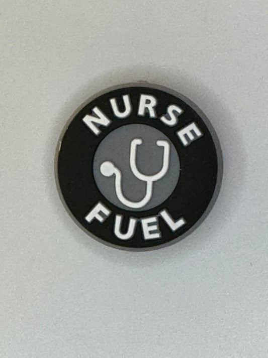 Nurse Fuel Silicone Focal Bead