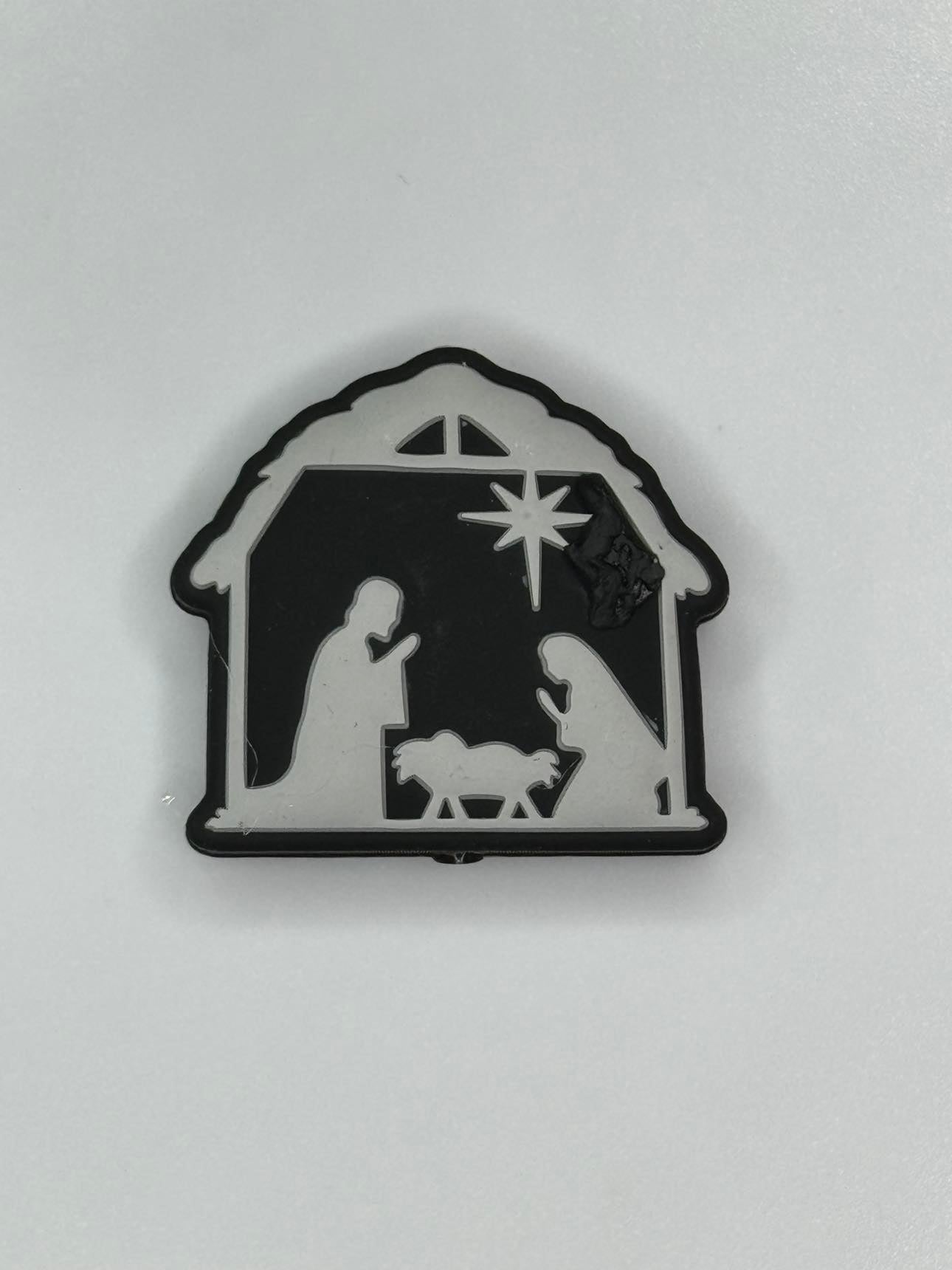 Nativity Silicone Focal Bead