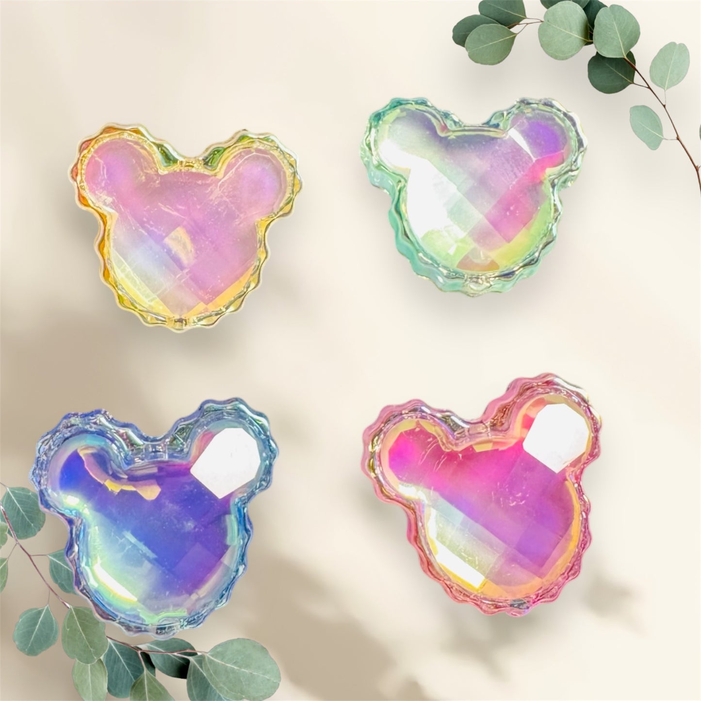 Clear Mickey Ear Charms