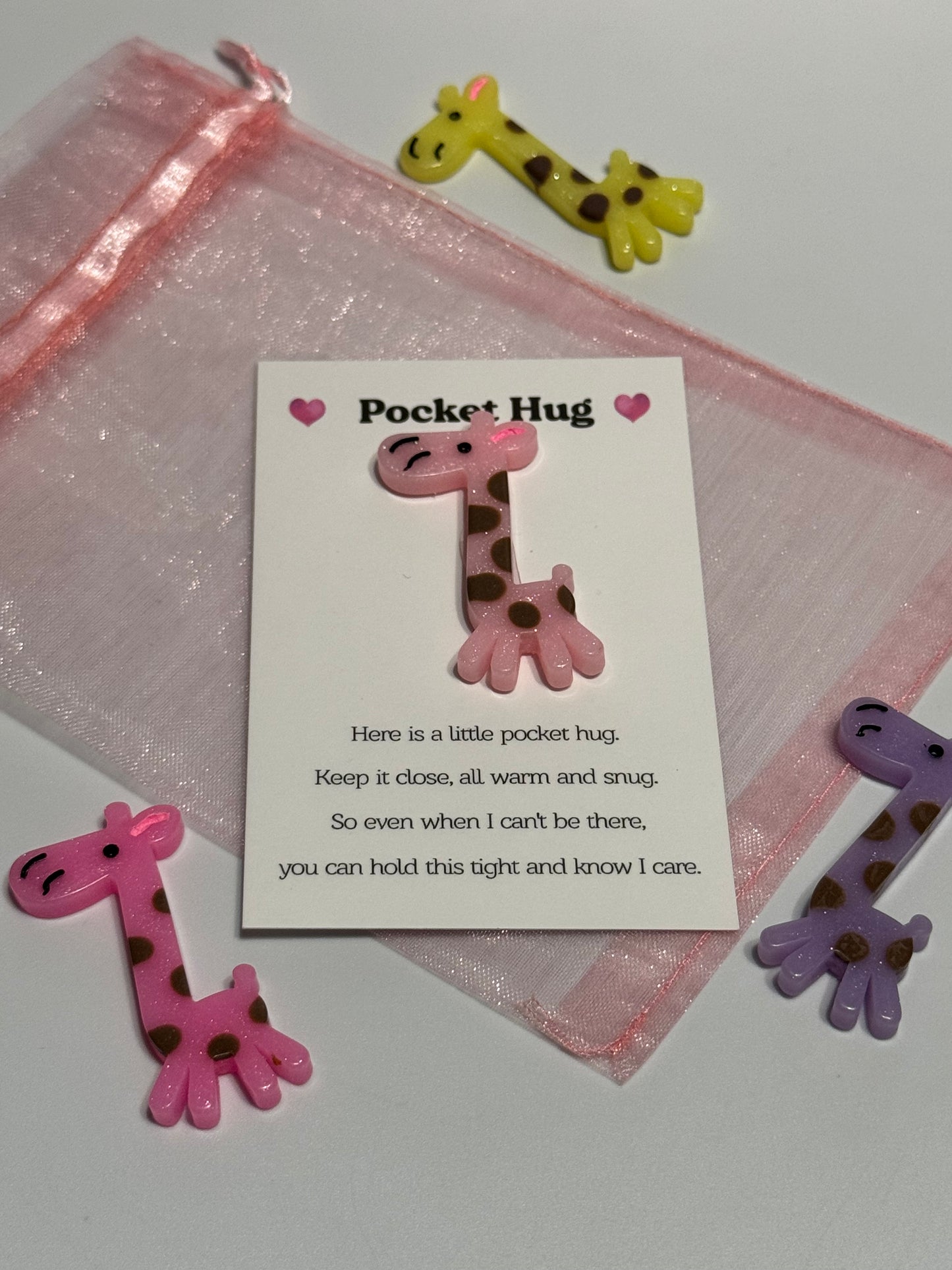 Georgie the Giraffe Pocket Hug