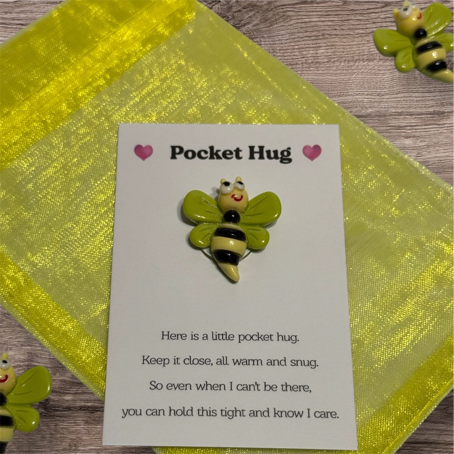 Honey The Bee Pocket Hug Friend