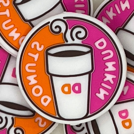 Dunkin Donuts Coffee Silicone Focal