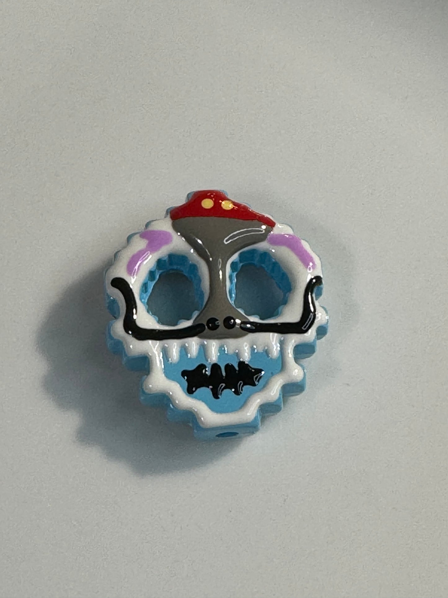 Painted Acrylic Skulls