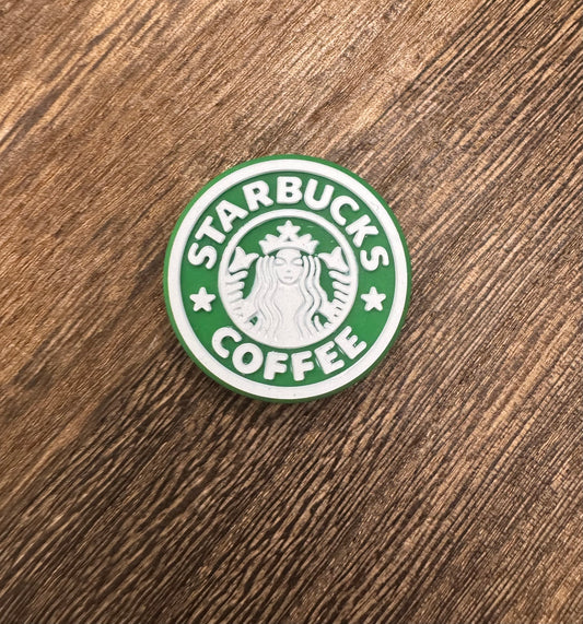 Starbucks Green Silicone Focal Bead