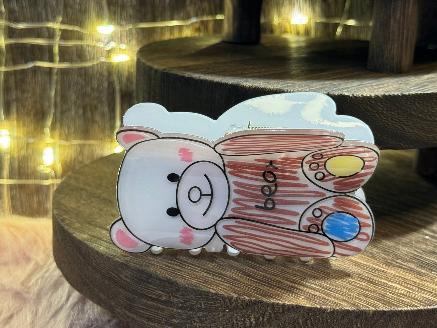 Bear Hair clip
