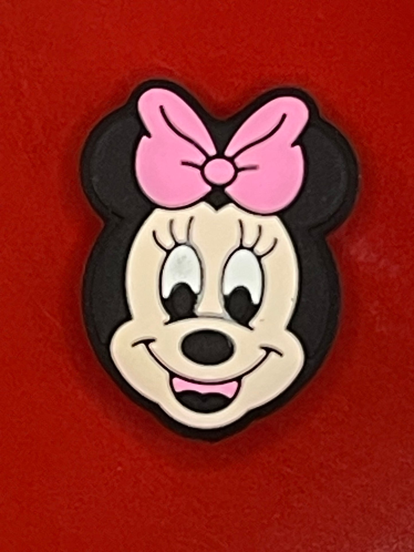 Minnie Mouse Silicone Focal Bead
