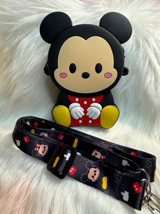 Little Mickey Mouse Silicone Purse