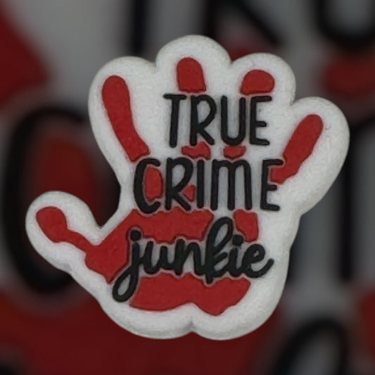 True Crime Junkie Silicone Focal Bead (Copy)