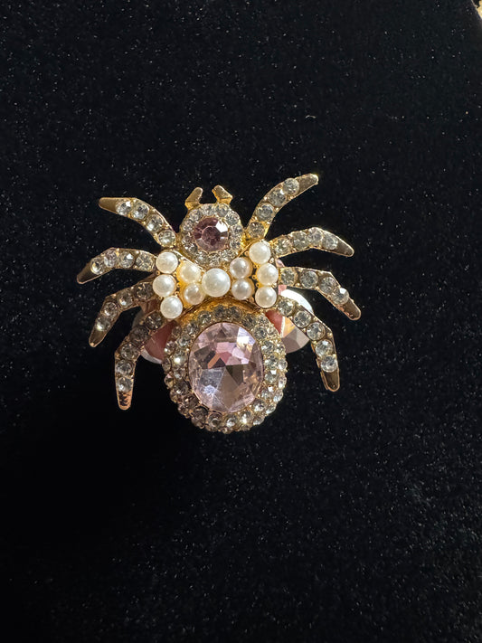 Rhinestone Spider Luxury Bead