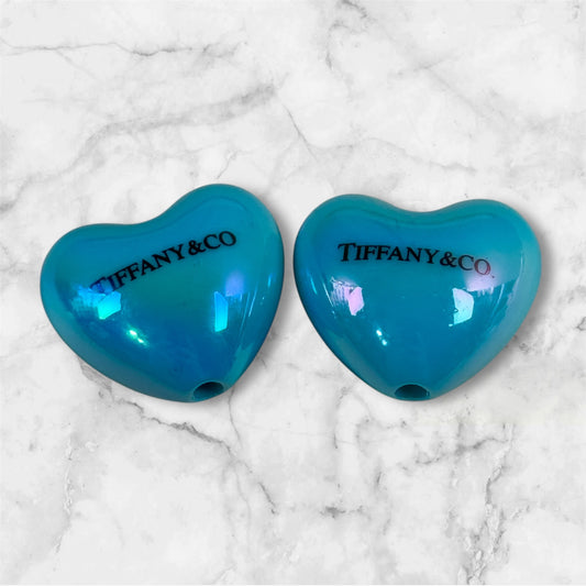 Tiffany & Co Acrylic Heart Bead