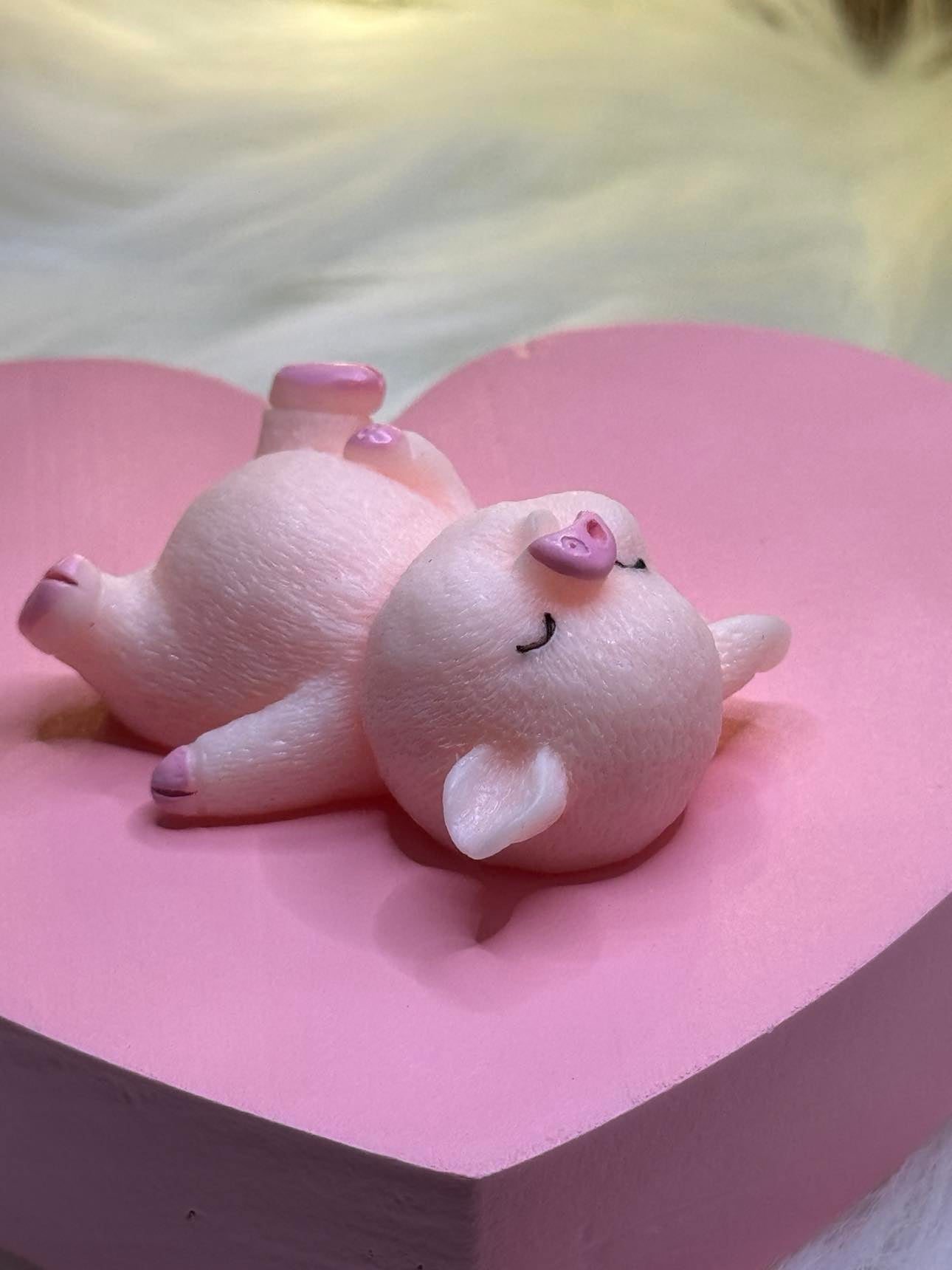 This Little Piggie Acrylic  Charm