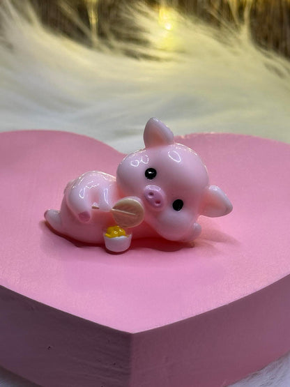 This Little Piggie Acrylic  Charm