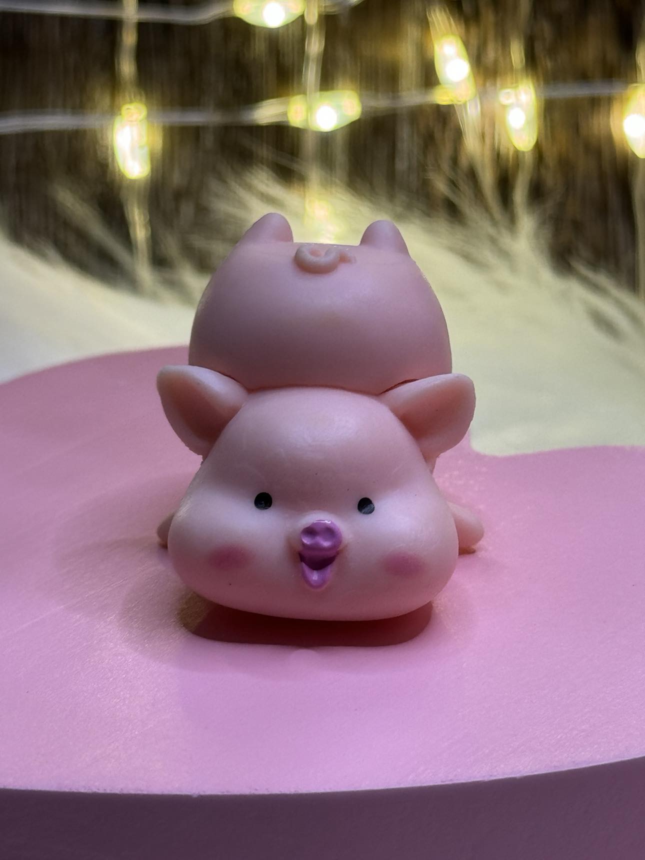 This Little Piggie Acrylic  Charm