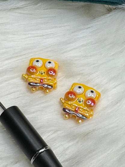 2 SpongeBob Charms