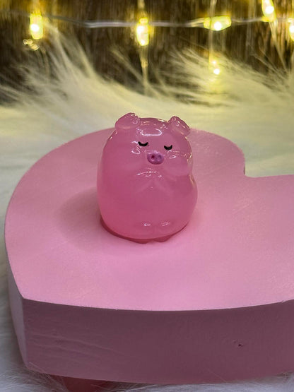 This Little Piggie Acrylic  Charm