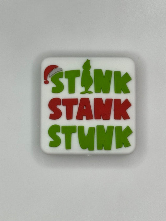 Stink Stank Stunk Silicone Focal Bead