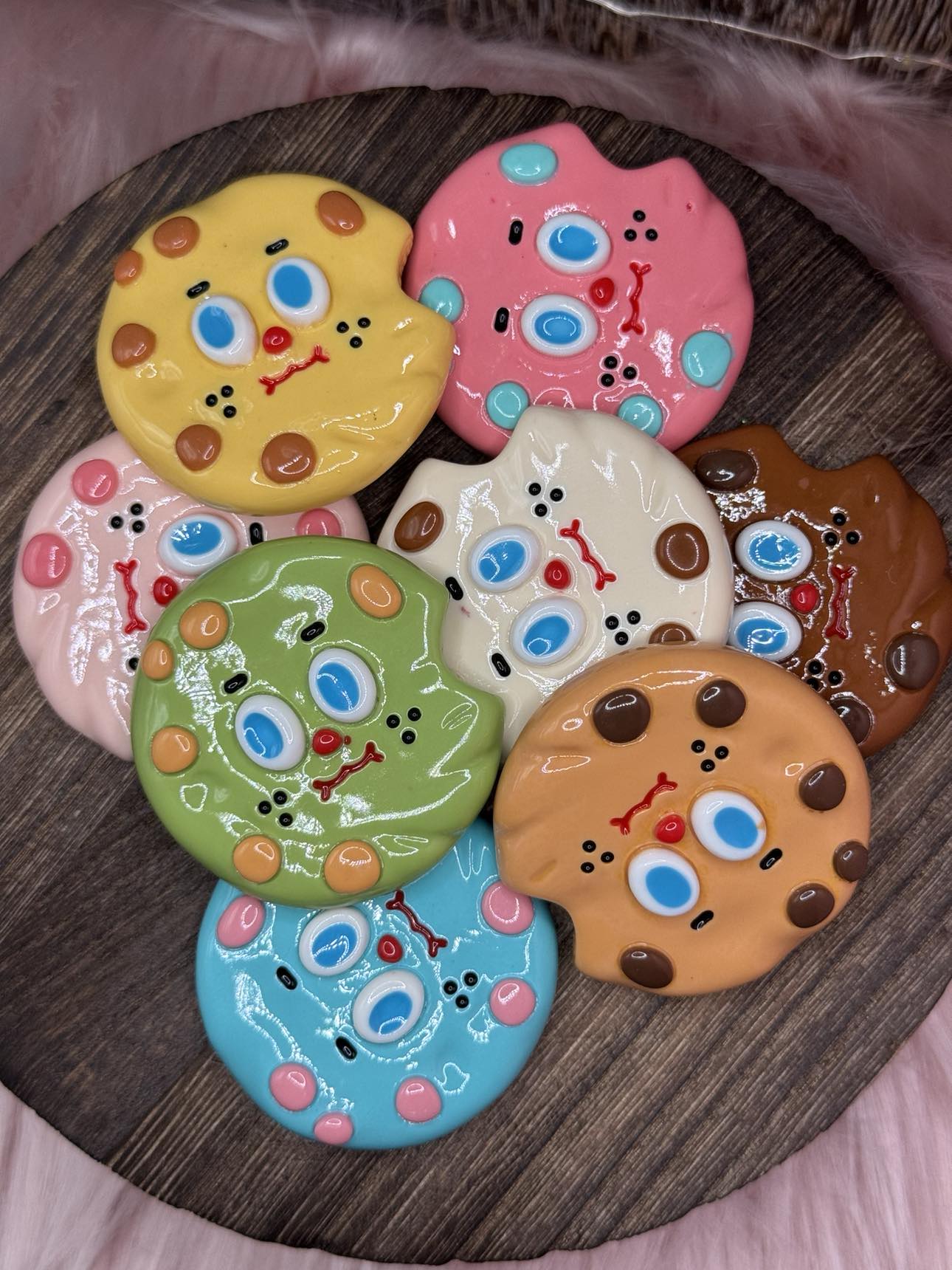 Acrylic Cookie Charm