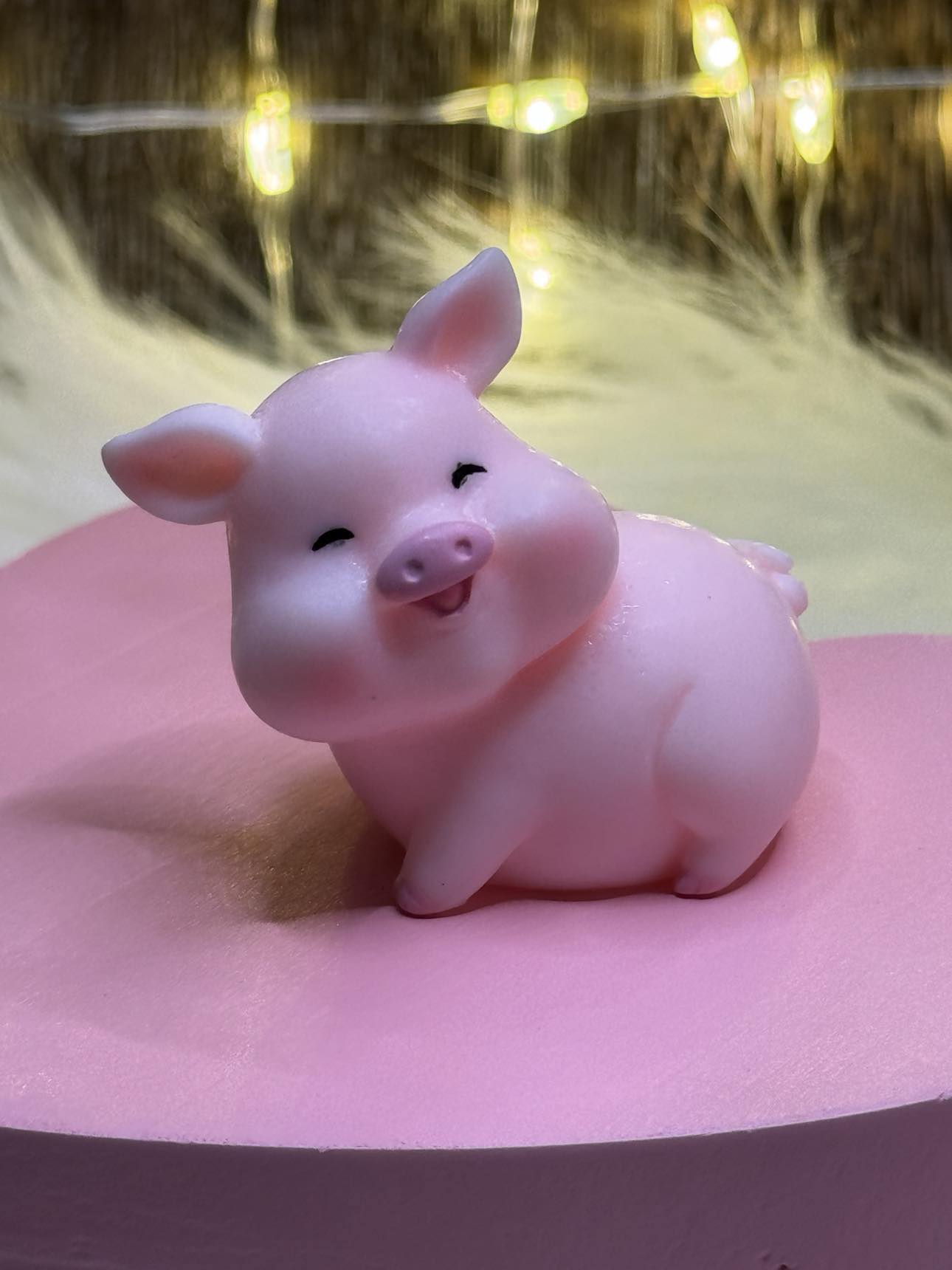 This Little Piggie Acrylic  Charm