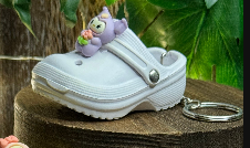 Shoe Silicone Keychain
