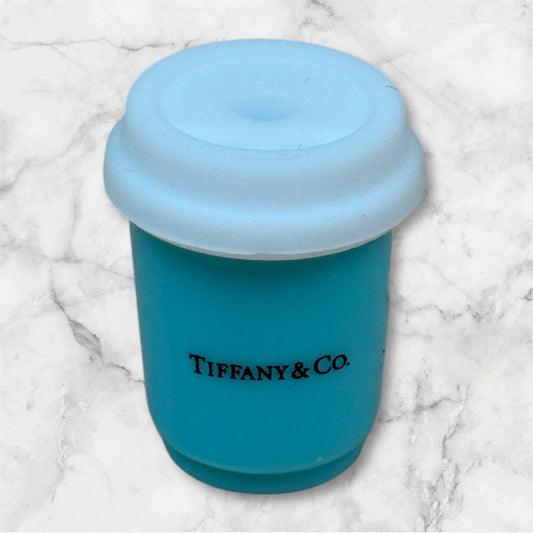 Tiffany & Co Coffee Cup Silicone Focal Bead