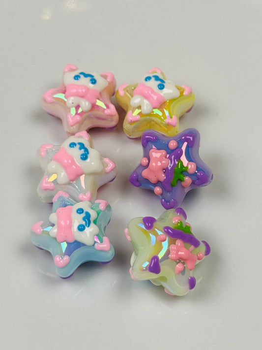 Hand painted Acrylic Stars