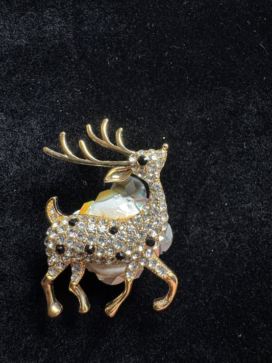 Rhinestone Deer Luxury Bead