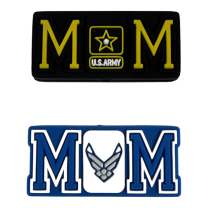 Military Moms Silicone Focal Bead