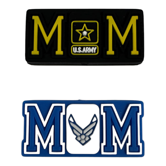 Military Moms Silicone Focal Bead