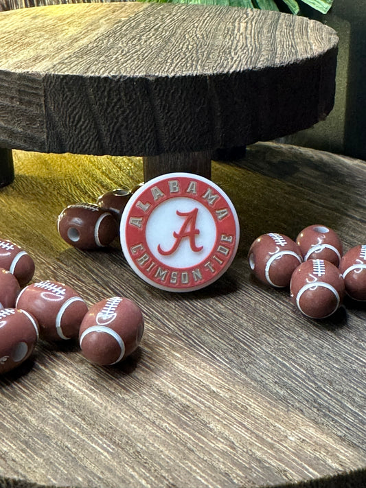 University of Alabama Silicone Focal