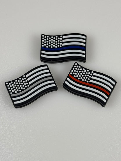 Thin Line Silicone Focal Bead