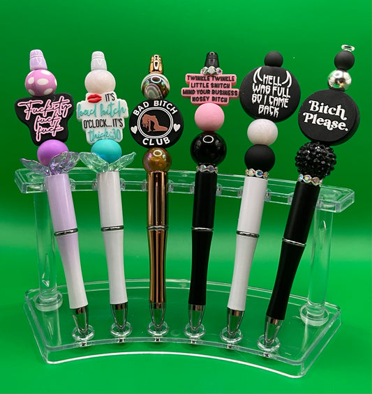 Cuss Me Out Beadable Pens