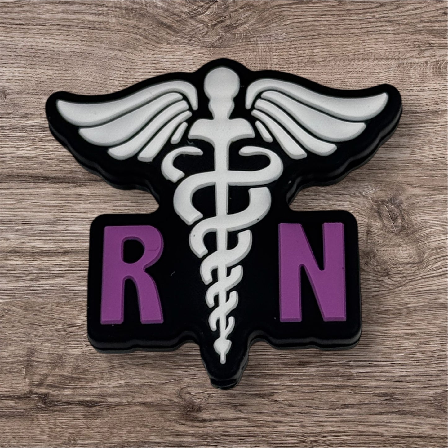 RN Nurse Silicone Focal Bead