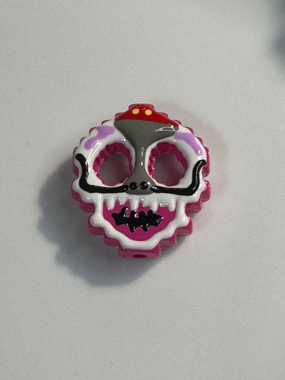 Painted Acrylic Skulls