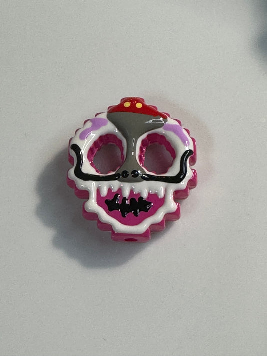 Painted Acrylic Skulls