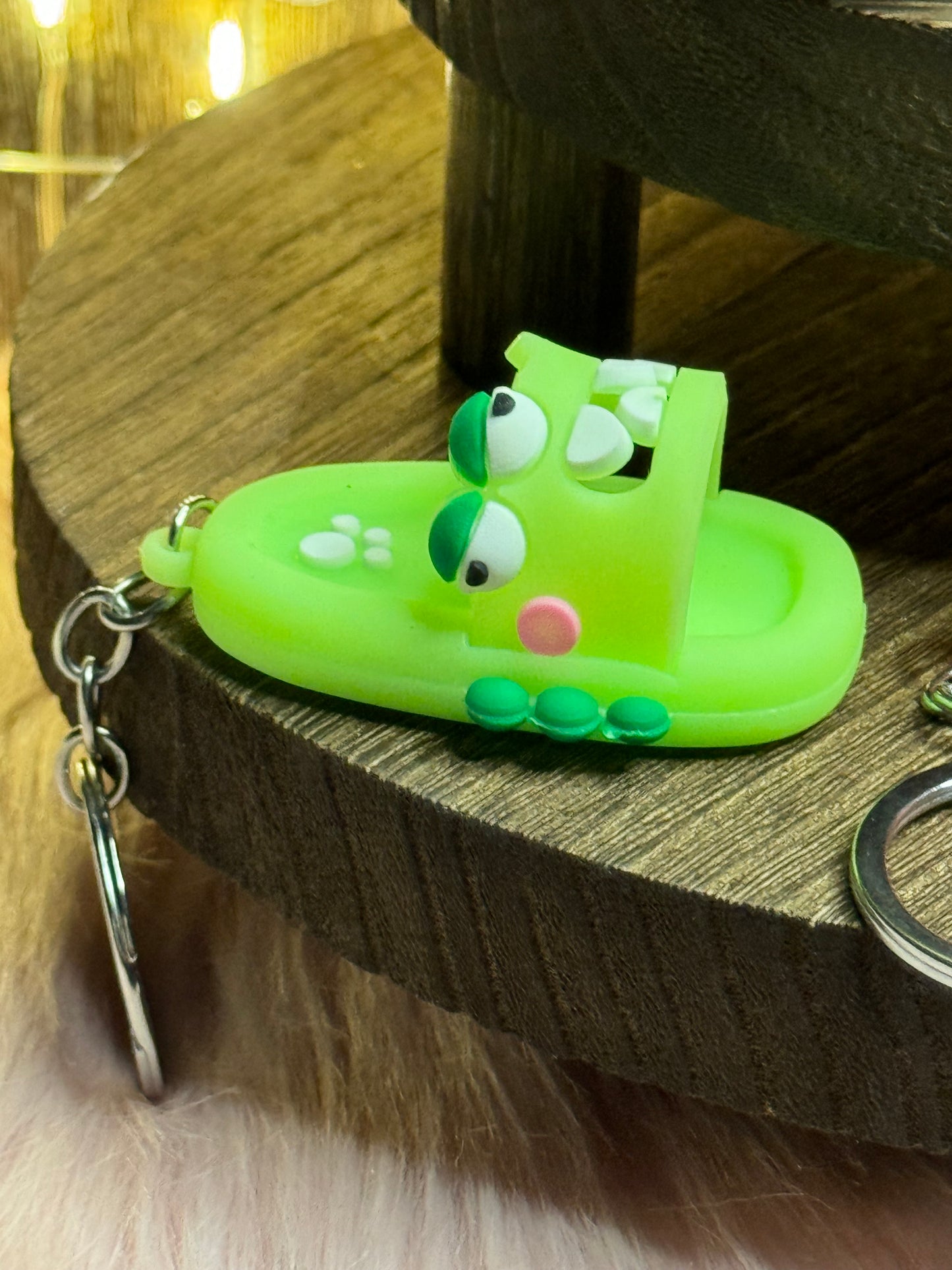 Shoe Silicone Keychain