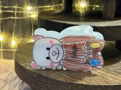 Bear Hair clip