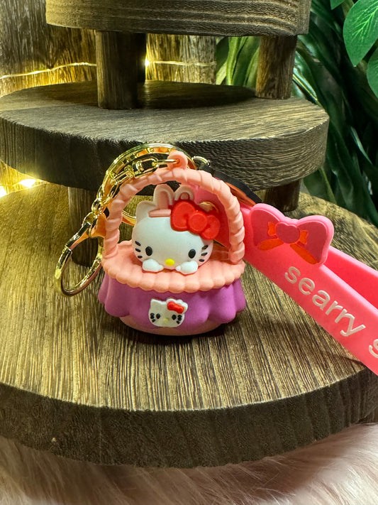 HK Basket Keychain