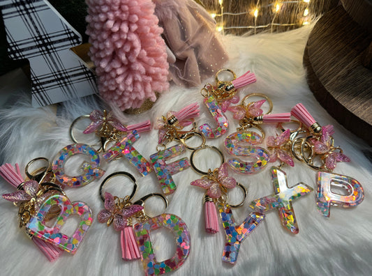 Letter Keychains