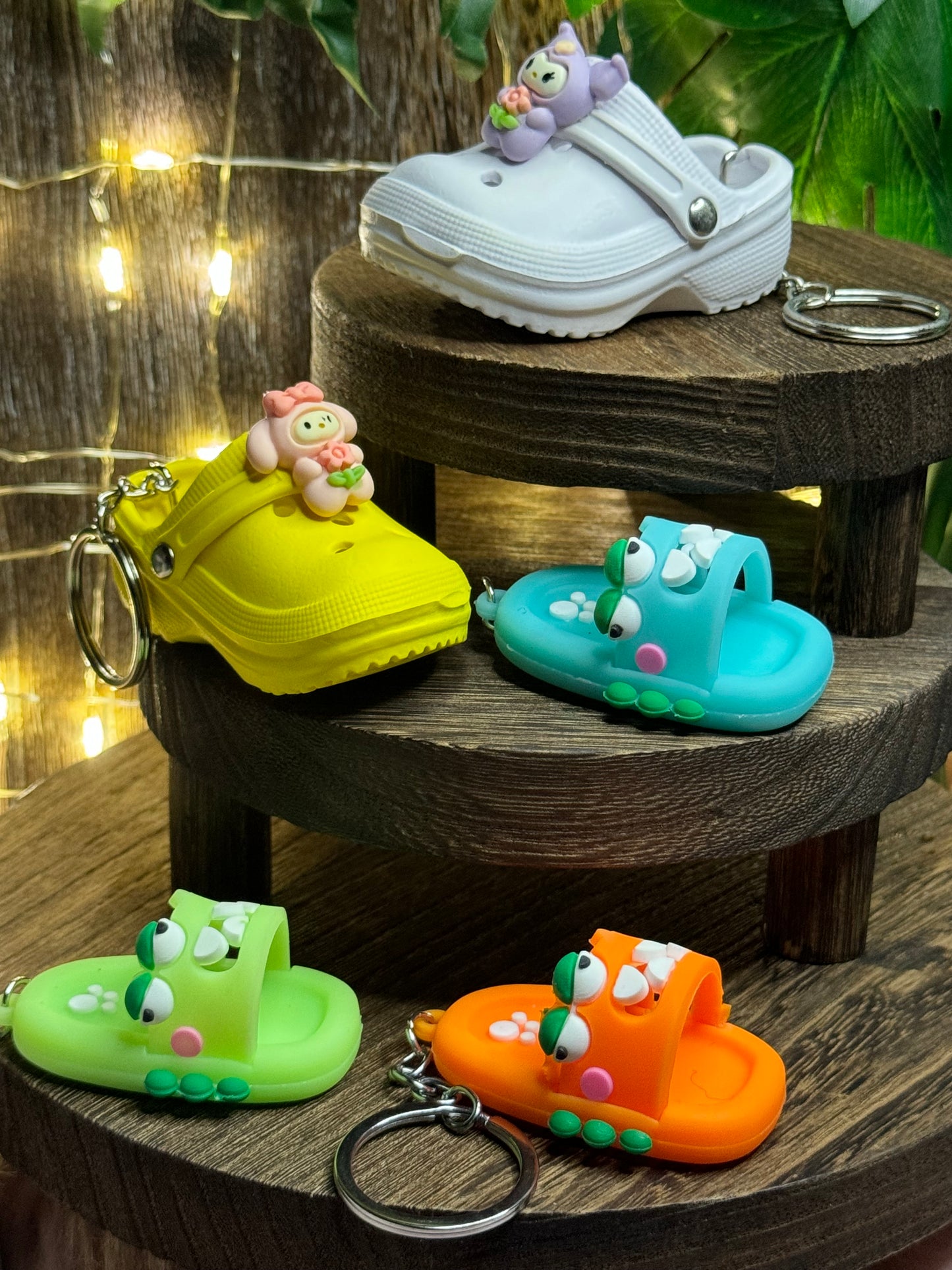 Shoe Silicone Keychain